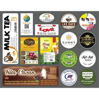 [Xưởng in Combo5 tờ] In Tem Nhãn mác, Tem Decal – In Nhanh Giá Rẻ, Thiết Kế Miễn Phí, Tem chống nước, 32x43cm