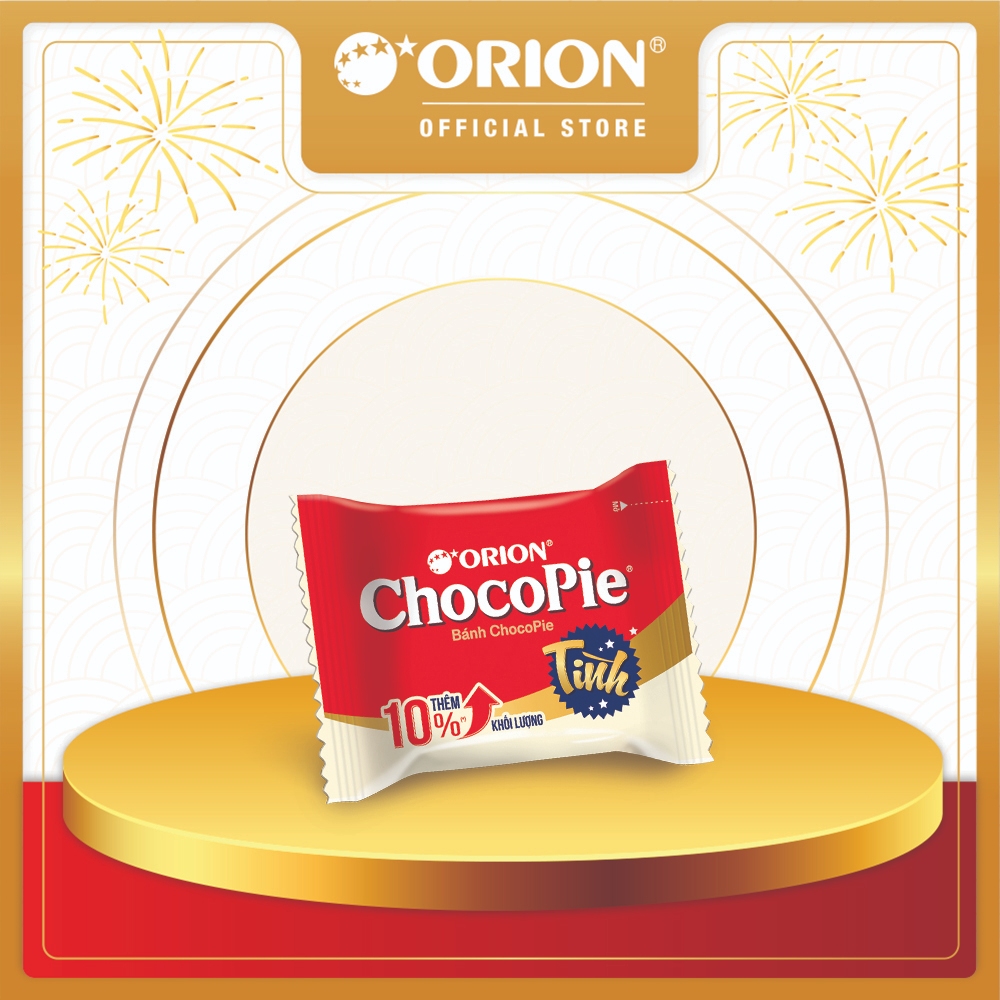 Combo 2 Hộp 18 Gói Bánh Orion Chocopie Tình Vị Truyền Thống (653,4g/Hộp)