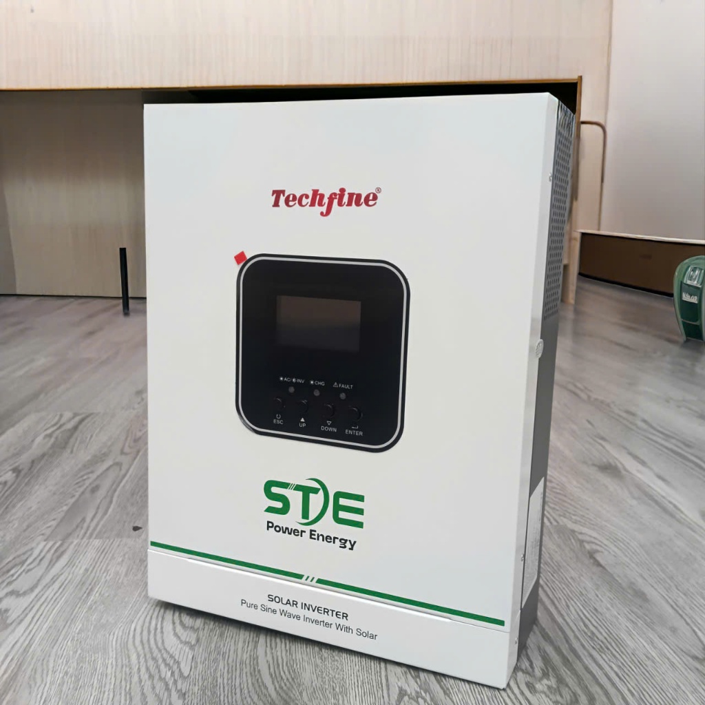 BIẾN TẦN Techfine Solar Inverter 12V 1.2KW /1500VA- MODEL STE1512AP ...