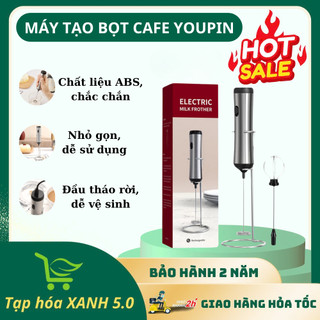 Máy Đánh Trứng Sữa Tạo Bọt Cà Phê Youpin Cliton Hoạt Động Điện Cấp Thực Phẩm