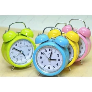 Đồng Hồ Báo Thức Để Bàn, Khung Bằng Sắt Chuông Kêu To!