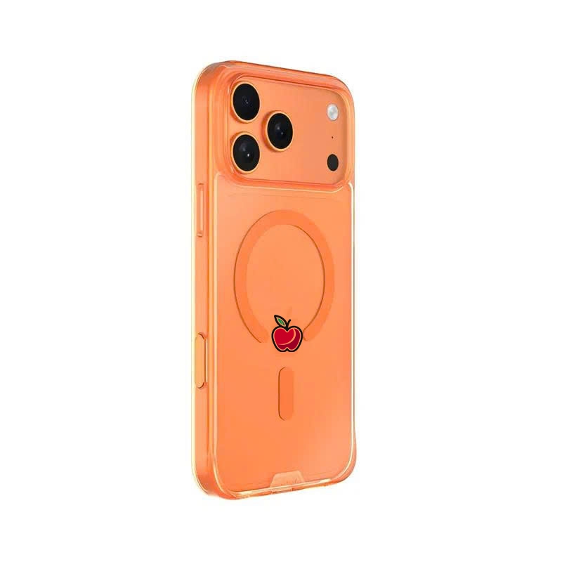 [ Chống Sốc ] Ốp Hoda Crystal Pro Có Nút Control Viền TPU Dẻo Tích Hợp Sạc Không Dây Chính Hãng cho iP 17/16/15 Series
