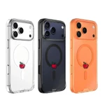 [ Chống Sốc ] Ốp Hoda Crystal Pro Viền TPU Dẻo Chống Sốc Đạt Chuẩn - Tích Hợp Sạc Không Dây cho iP 17/16/15 Series — ảnh 2