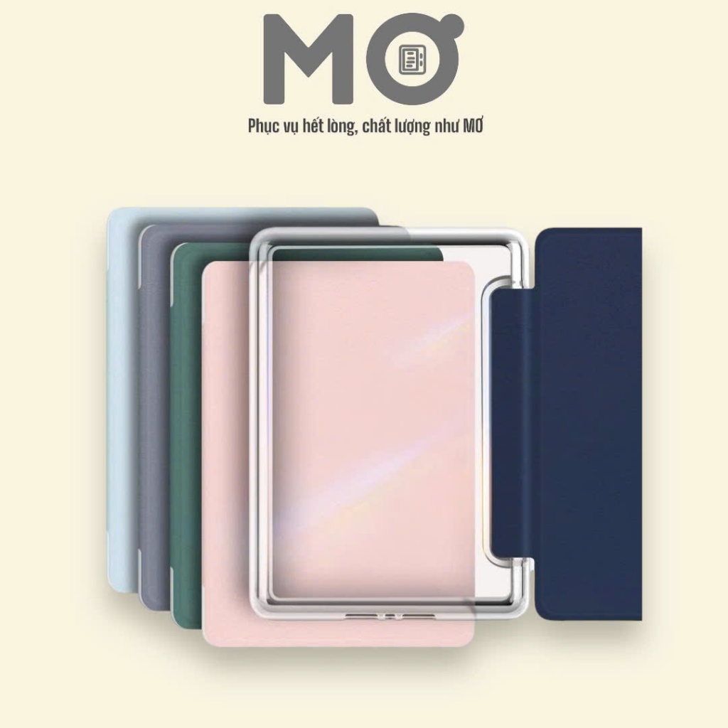 Bao da ốp lưng trong suốt màu Pastel dành cho Máy đọc sách Kindle Paperwhite 3-4-5-6 | Basic 2022/2024 | BigBuy360 - bigbuy360.vn