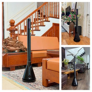 Quạt tháp sưởi ấm và làm mát CR018HM Màu đen, Sưởi Gốm Ceramic, Có chức năng bù ẩm, Bảo hành 3 năm