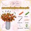 Set Nguyên Liệu Làm Hoa Kẽm Nhung Quýt, Mai, Đào, Lúa Trang Trí Decor DIY YENSTORE