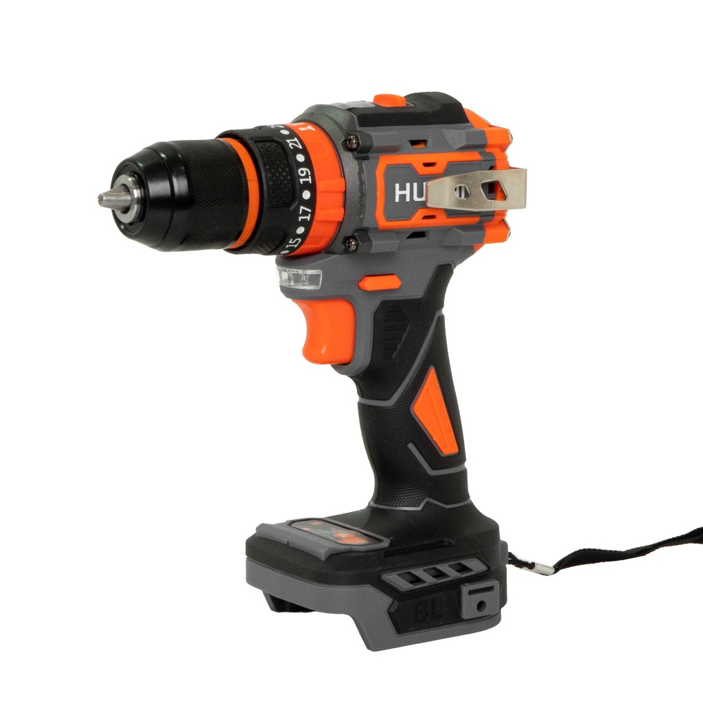 Máy khoan pin HUKAN G1-D45F, Lực siết 45Nm, 3 Chức năng - Đầu Autolock 10mm - Không chổi than