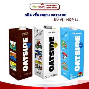 Sữa Yến Mạch OATSIDE Đủ Vị - Hộp 1L Thơm Ngon, Bổ Dưỡng, Uống Liền Và Pha Chế