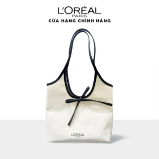 [QUÀ TẶNG KHÔNG BÁN] Túi xách thời trang trắng L'Oreal Paris