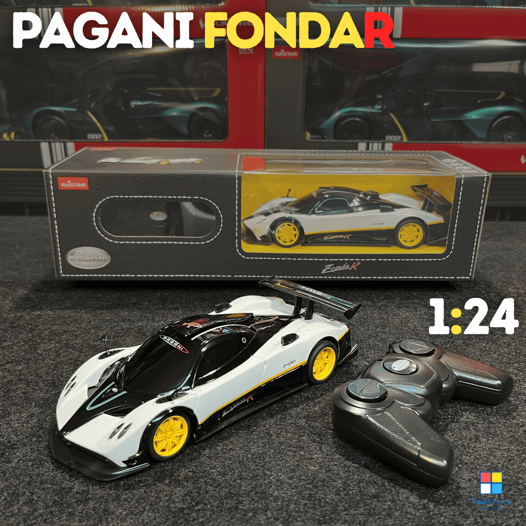 [Chính hãng] Rastar Xe điều khiển Pagani FondaR tỉ lệ 1:24 - Xe mô hình RC tốc độ có bản quyền.