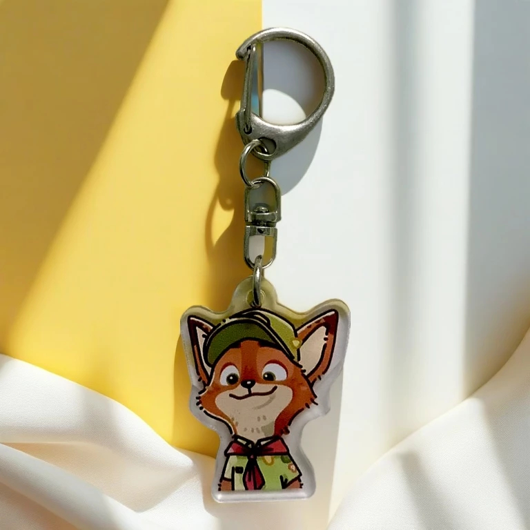 Móc Khoá Zootopia, Móc Khoá Nick Và Judy Phim Zootopia Disney Cho Couple Dùng Làm Quà Tặng Bạn Bè Người Yêu - SakuMai