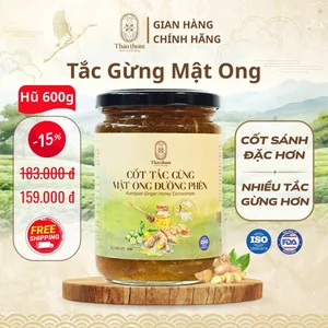 Tắc Gừng Mật Ong Đường Phèn Thảo Thơm 440g – Nấu Cô Đặc Truyền Thống, Thơm Ngon