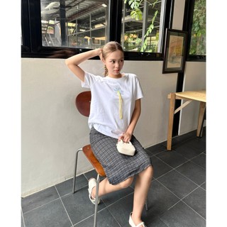 Áo thun OLV thêu basic Cotton Short Sleeve T Shirt và Cotton Horse Embro Tshirt nhiều hình trẻ trung