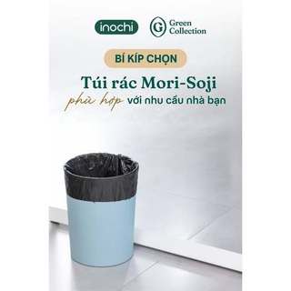 Túi rác Mori-Soji tiện dụng hương Chanh/Lavender, chống thấm, dẻo dai, giữ không gian sạch thoáng