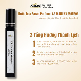Nước Hoa Nữ Hương thơm 6-8 tiếng 3 tầng quyến rũ, SR Marilyn Monroe