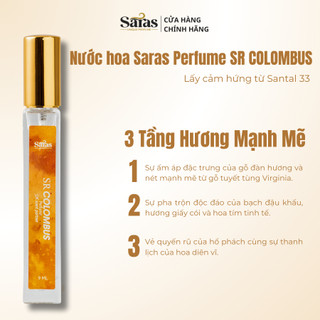Nước Hoa Unisex Hương Thơm 6-8 tiếng Cá Tính, Bí Ẩn & Đậm Chất Nghệ Sĩ, SR Colombus