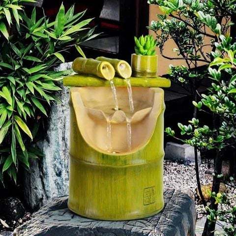 THÁC NƯỚC PHONG THỦY MỘC THỦY TRÚC – VƯỢNG KHÍ SINH TÀI, THANH TỊNH AN GIA