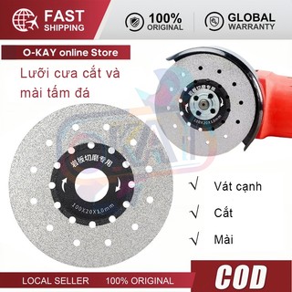 Lưỡi Cắt Kim Cương 4 Inch, Đĩa Cắt Đá Mở Rộng Xốp, Chất Lượng Cao