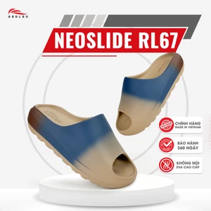 Dép Bánh Mì REDLEO NEO | Bảng Ngang Đúc Nguyên Khối Siêu Nhẹ, Đế Cao 4cm,Phối Màu Thời Trang RL67