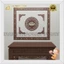 Viền Trang Trí Bàn Thờ Hoa Văn Bằng Gỗ MDF Thái Lan / Alu Gương Vàng, Kích Thước 20x10cm - 15x7,5cm