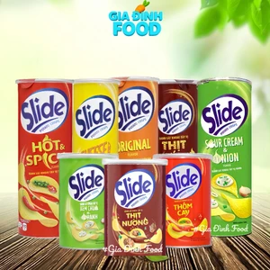 Bánh Lát Snack Khoai Tây Slide - 60g/145g