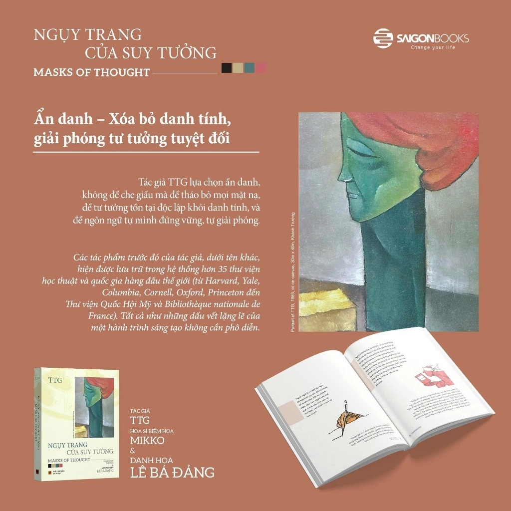 Sách - Ngụy Trang Của Suy Tưởng - Masks Of Thought
