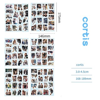 [hàng sẵn] Set 100 Sticker CORTIS chống nước | Hình dán Juhoon Martin Keonho James Seonghyeon Juhoon DIY stickers 2026