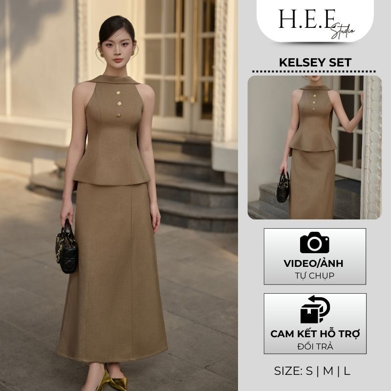 H.E.E - Set váy Kelsey Set hàng thiết kế cao cấp nữ đi làm, đi tiệc, form tôn dáng