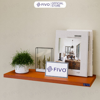 Kệ Sách Gắn Tường Decor Thanh Ngang FB45 FIVO Hiện Đại, Tặng Kèm Phụ Kiện, Dễ Dàng Lắp Ráp