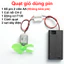 Bộ STEM cho học sinh, đèn Năng lượng mặt trời, quạt gió, bơm nước mini, pin