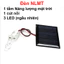 Bộ STEM cho học sinh, đèn Năng lượng mặt trời, quạt gió, bơm nước mini, pin