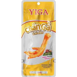 Set 5 gói Chân Gà Ăn Liền Yiga Các Vị, Chân Gà Cay Đậm Vị Thơm Ngon Snack Ăn Vặt 30g/32g/25g