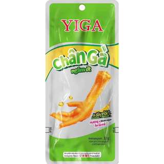 Set 5 gói Chân Gà Ăn Liền Yiga Các Vị, Chân Gà Cay Đậm Vị Thơm Ngon Snack Ăn Vặt 30g/32g/25g
