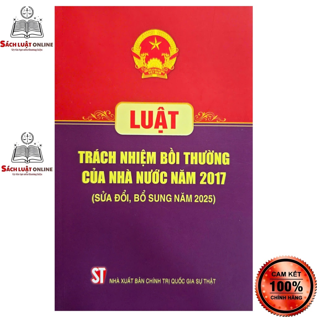 Sách - Luật trách nhiệm bồi thường của Nhà nước (NXB Chính trị quốc gia Sự thật)