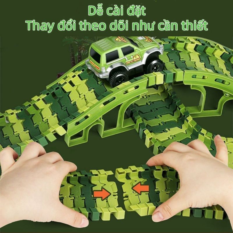 Đồ chơi tàu điện cho trẻ em Boy 135pcs Đồ chơi lắp ráp DIY Kỹ thuật tàu điện Xe hơi Đi đua điện Đồ chơi trẻ em