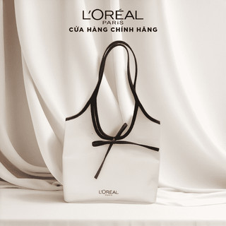 [QUÀ TẶNG KHÔNG BÁN] Túi xách thời trang trắng L'Oreal Paris