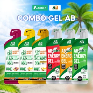 COMBO Gel Năng Lượng Chạy Bộ AB Flash, AB Endurance - Nạp Năng Lượng Tức Thì Cho Người Chơi Thể Thao