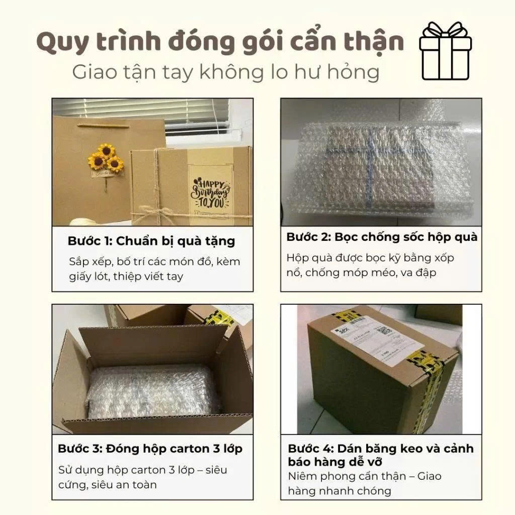 [Mới] Set quà tặng Thấy Cô Giáo 20/11 Cốc Ly sứ 400ml kèm Chậu Hoa Hướng Dương Đan Len