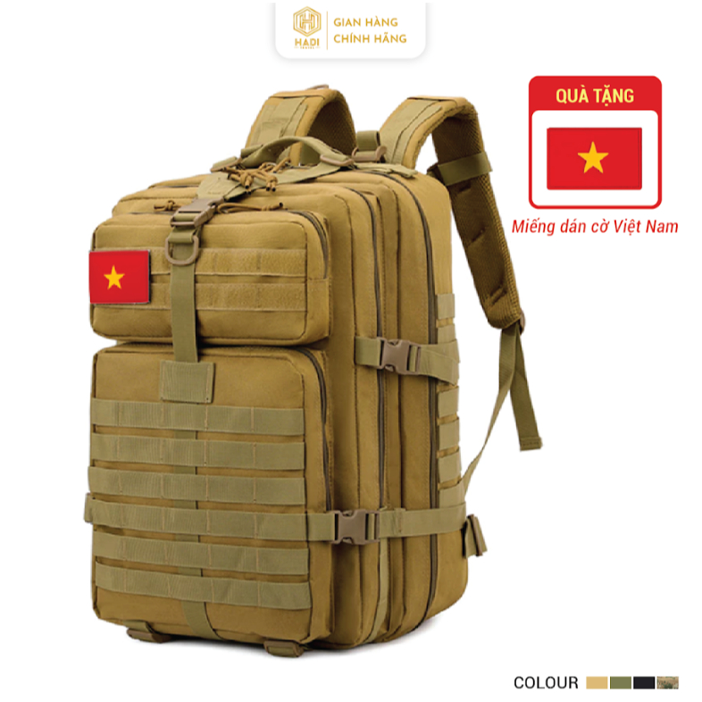 Balo đa năng 4P dung tích lớn 55L – balo du lịch, balo phượt nam nữ chống nước, siêu bền đẹp B03