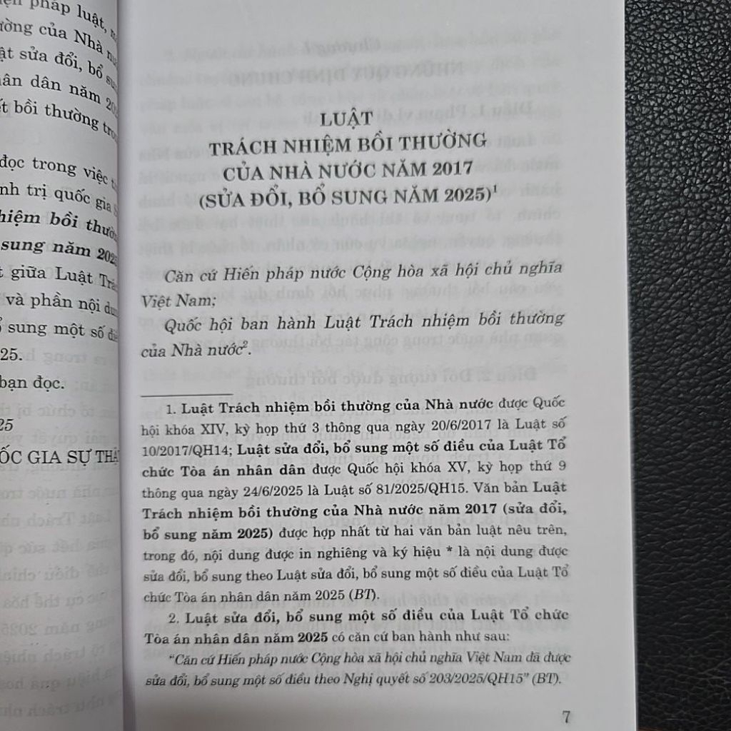 Sách - Luật trách nhiệm bồi thường của Nhà nước (NXB Chính trị quốc gia Sự thật)