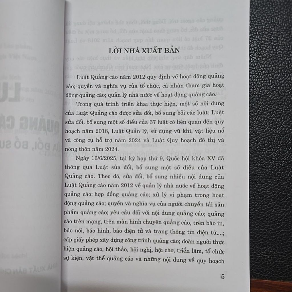Sách - Luật quảng cáo (NXB Chính trị quốc gia sự thật)