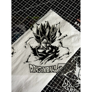 Tem Sticker DTF DRAGONBALL Z 2025 - 2 Màu Sắc |SGDC - 1 Cái/Cặp|