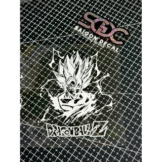Tem Sticker DTF DRAGONBALL Z 2025 - 2 Màu Sắc |SGDC - 1 Cái/Cặp|