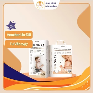 Bỉm/tã HONEY dán/quần NB66/S52/M46/M52/L48/XL44/XXL42/XXXL40/XXXXL38-MOMO DIAMOND