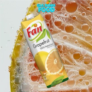 Nước ép trái cây 100% nguyên chất Fan các vị - Chai 1L