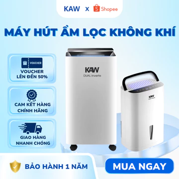 Máy Hút Ẩm Lọc Không Khí KAW, Máy Chạy Êm, Tiếng Ồn Ít Hút Ẩm Lọc Không Khí Văn Phòng, Nhà Cửa