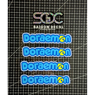 Tem Sticker DTF Doraemon 2025, Dán & Tinh Chỉnh Được Nhiều Vị Trí Trên Xe |SGDC - 1 Cái/Cặp|