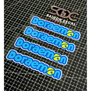 Tem Sticker DTF Doraemon 2025, Dán & Tinh Chỉnh Được Nhiều Vị Trí Trên Xe |SGDC - 1 Cái/Cặp|