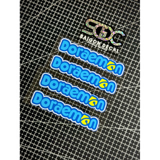 Tem Sticker DTF Doraemon 2025, Dán & Tinh Chỉnh Được Nhiều Vị Trí Trên Xe |SGDC - 1 Cái/Cặp|