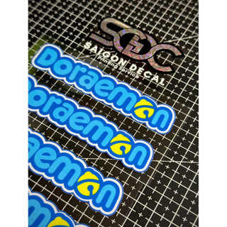Tem Sticker DTF Doraemon 2025, Dán & Tinh Chỉnh Được Nhiều Vị Trí Trên Xe |SGDC - 1 Cái/Cặp|